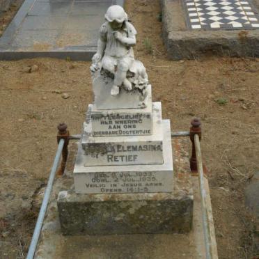RETIEF ? Elemasina 1933-1935