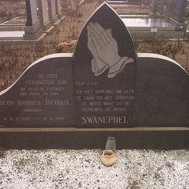 SWANEPOEL Gideon Andries Jacobus 1920-1974