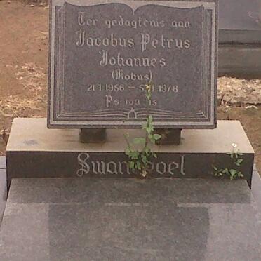 SWANEPOEL Jacobus Petrus Johannes 1956-1978