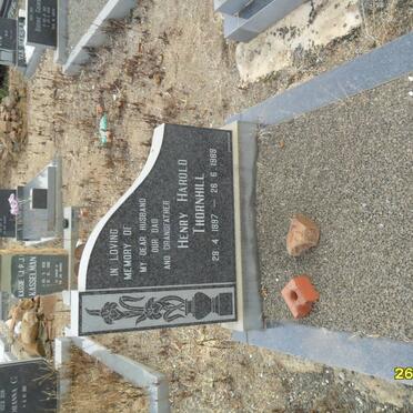 THORNHILL Henry Harold 1897-1989