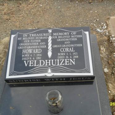 VELDHUIZEN Howard 1916-1992 &amp; Coral 1921-2008