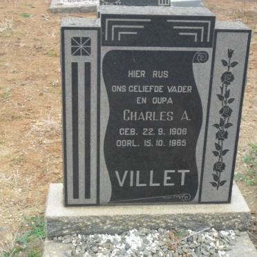 VILLET Charles A. 1906-1965