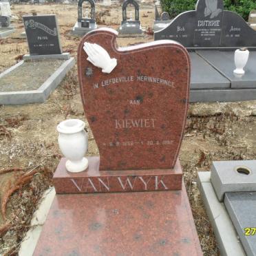 WYK Kiewiet, van 1956-1982