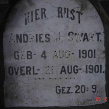 SWART Andries J. 1901-1901