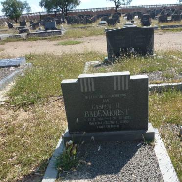 BADENHORST Casper H. 1963-1995