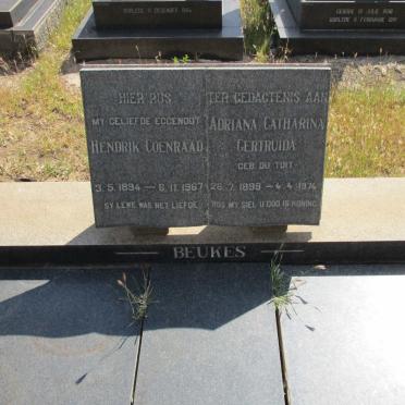 BEUKES Hendrik Coenraad 1894-1967 &amp; Adriana Catharina Gertruida DU TOIT 1899-1974