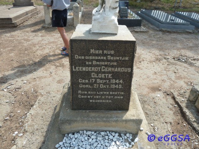 CLOETE Leenderdt Gerhardus 1944-1945