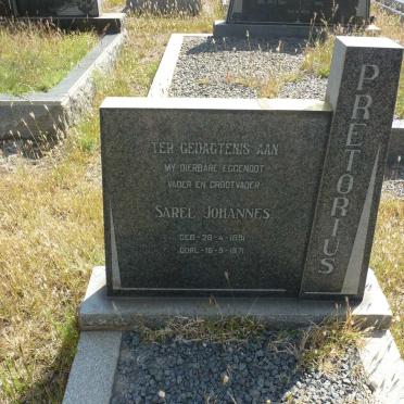 PRETORIUS Sarel Johannes 1891-1971
