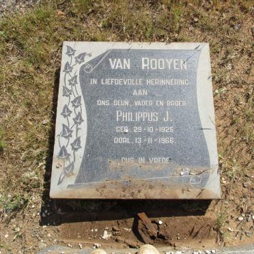 ROOYEN Philippus J., van 1925-1966