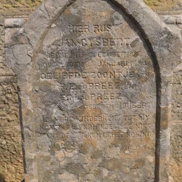 PREEZ Jan Gysbert, du 1882-1884