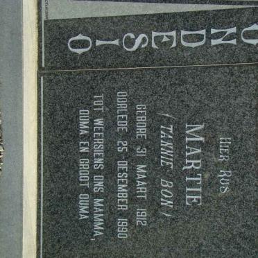 BONDESIO Martie 1912-1990