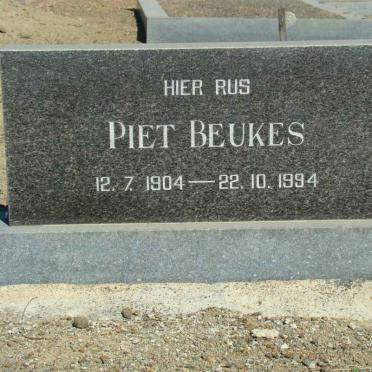 BEUKES Piet 1904-1994