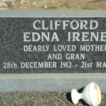 CLIFFORD Edna Irene 1912-2003