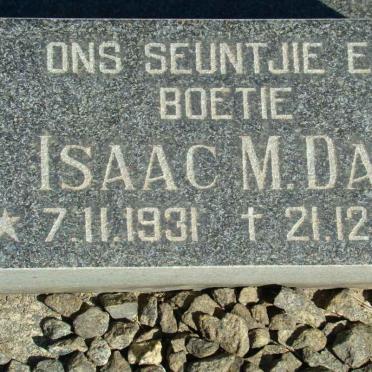 DAY Isaac M. 1931-1931