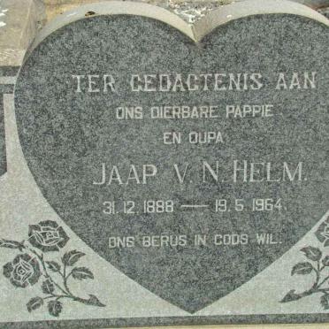 HELM Jaap V.N. 1888-1964
