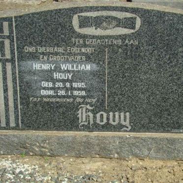 HOUY Henry William 1895-1959