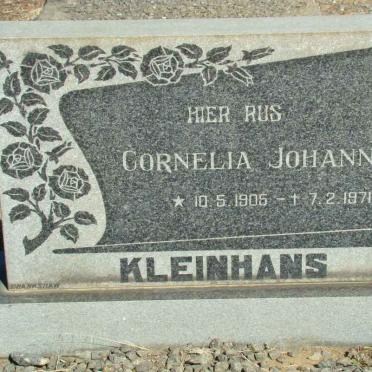 KLEINHANS Cornelia Johanna 1905-1971