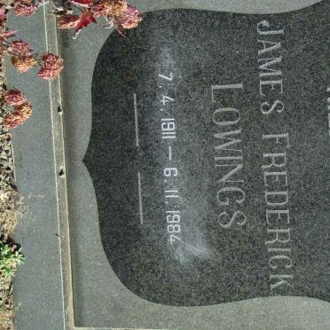 LOWINGS James Frederick 1911-1984
