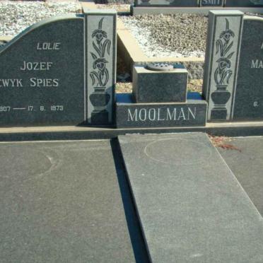 MOOLMAN Jozef Lodewyk Spies 1907-1973 &amp; Margaretha Petronella POTGIETER 1910-1974