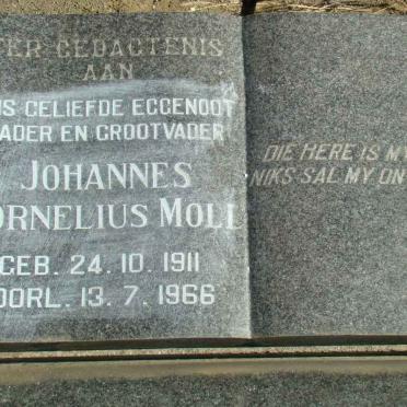 MOLL Johannes Cornelius 1911-1966