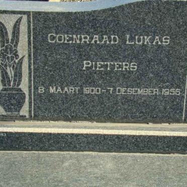 PIETERS Coenraad Lukas 1900-1956