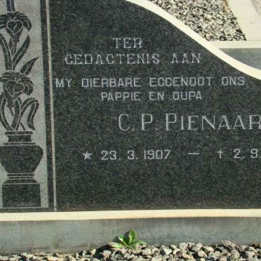 PIENAAR C.P. 1907-1975