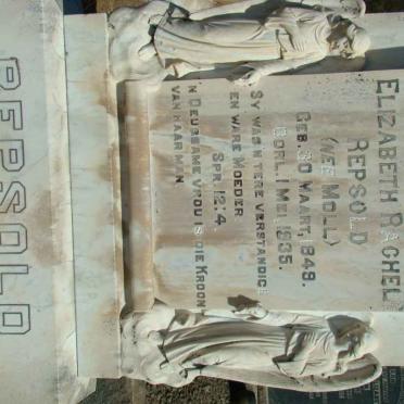 REPSOLD Elizabeth Rachel nee MOLL 1849-1935