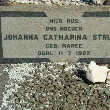 STRUWIG Johanna Catharina nee MAREE -1922