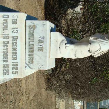 SCHULENBURG Katie 1925-1926