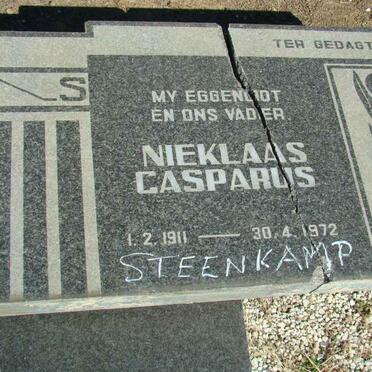 STEENKAMP Nieklaas Casparus 1911-1972