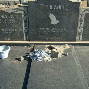 TERBLANCHE Stephanus Esaias 1897-1975 &amp; Vera Georgina KOLBE 1905-1984