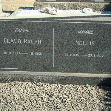 WAMBACK Claud Ralph 1908-1965 &amp; Nellie 1915-1977