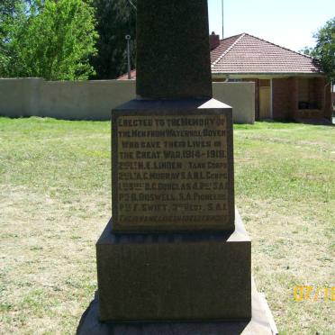 Memorial Great War 1914-1918