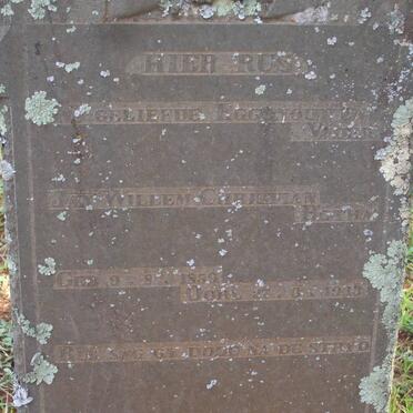 BOTHA Jan Willem Christian 1859-1933