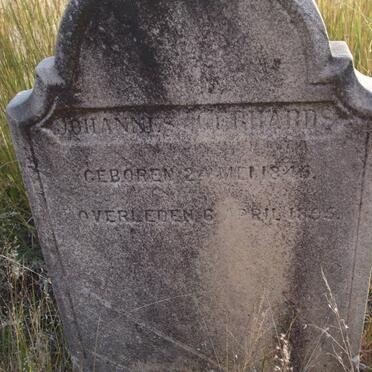 GERHARDS Johannes 1846-1905