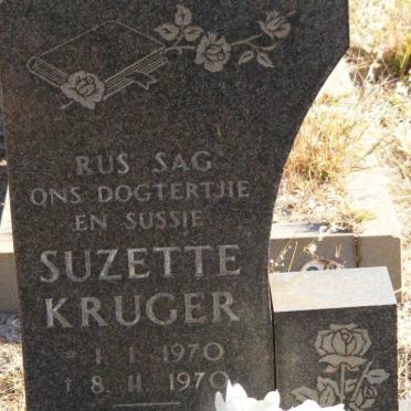 KRUGER Suzette 1970-1970