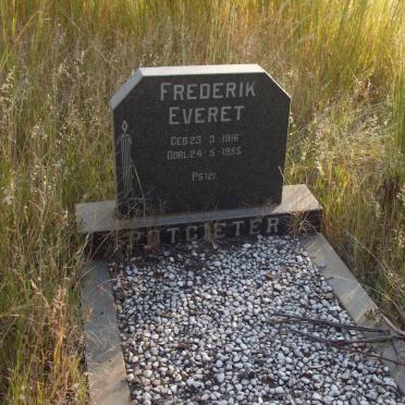POTGIETER Frederik Everet 1916-1955