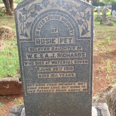 RICHARDS Rosie -1918