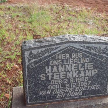 STEENKAMP Hannelie 1956-1957