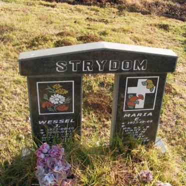 STRYDOM Wessel J. 1923-2000 &amp; Maria E. 1923-