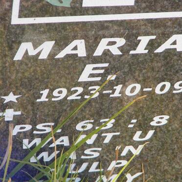 STRYDOM Wessel J. 1923-2000 &amp; Maria E. 1923-