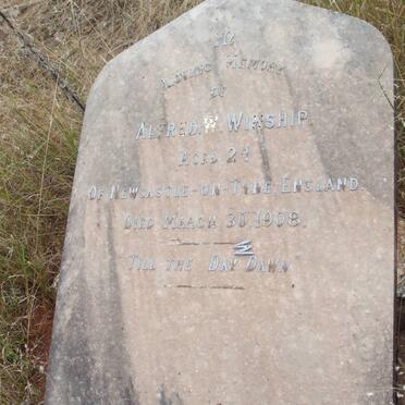 WINSHIP Alfred W. -1908