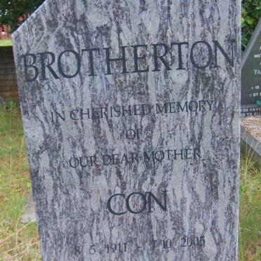 BROTHERTON Con 1911-2005