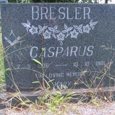 BRESLER Casparus 1906-1981