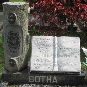 BOTHA Rudolf Petrus 1955-1989