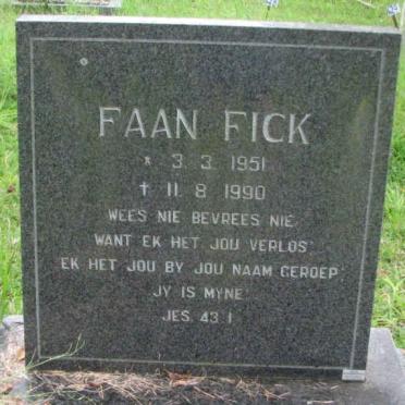 FICK Faan 1951-1990
