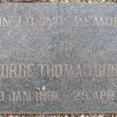 GOODWIN George Thomas 1891-1962