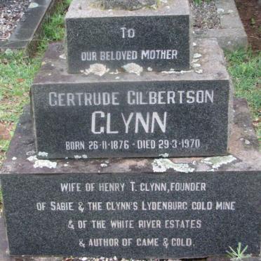 GLYNN Gertrude Gilbertson 1876-1970