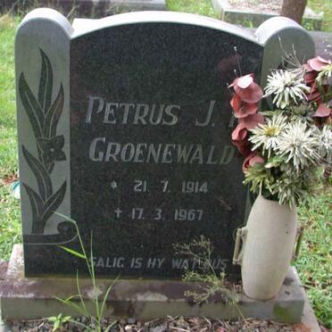 GROENEWALD Petrus J. ? 1914-1967