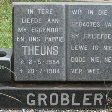 GROBLER Theuns 1954-1984